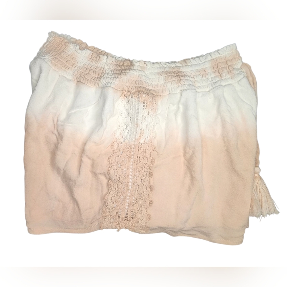 Ocean Drive Dip Dyed Crochet Shorts, Womens Medium - Picture 3 of 4